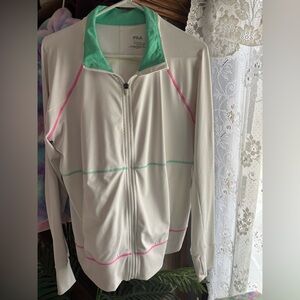 Fila Sport Turquoise Activewear Top